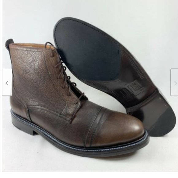 Men\'s Leather Lace Up Chukka Boots